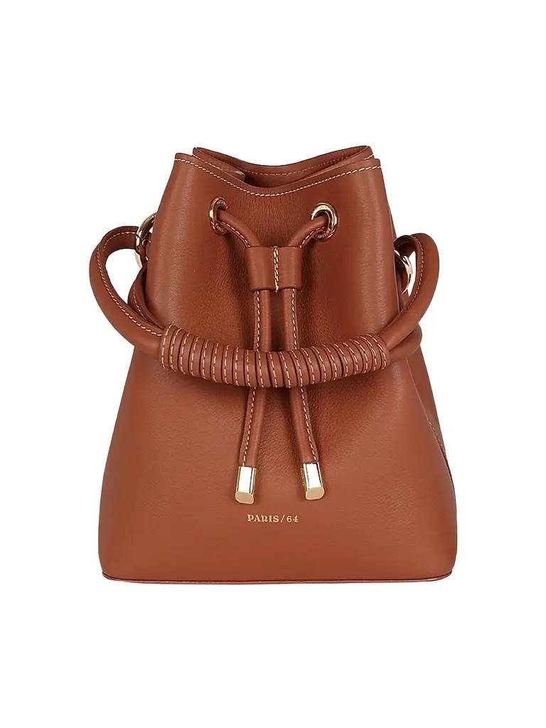 Women's Studio Leather Bucket Bag Women's Studio Leather Bucket Bag