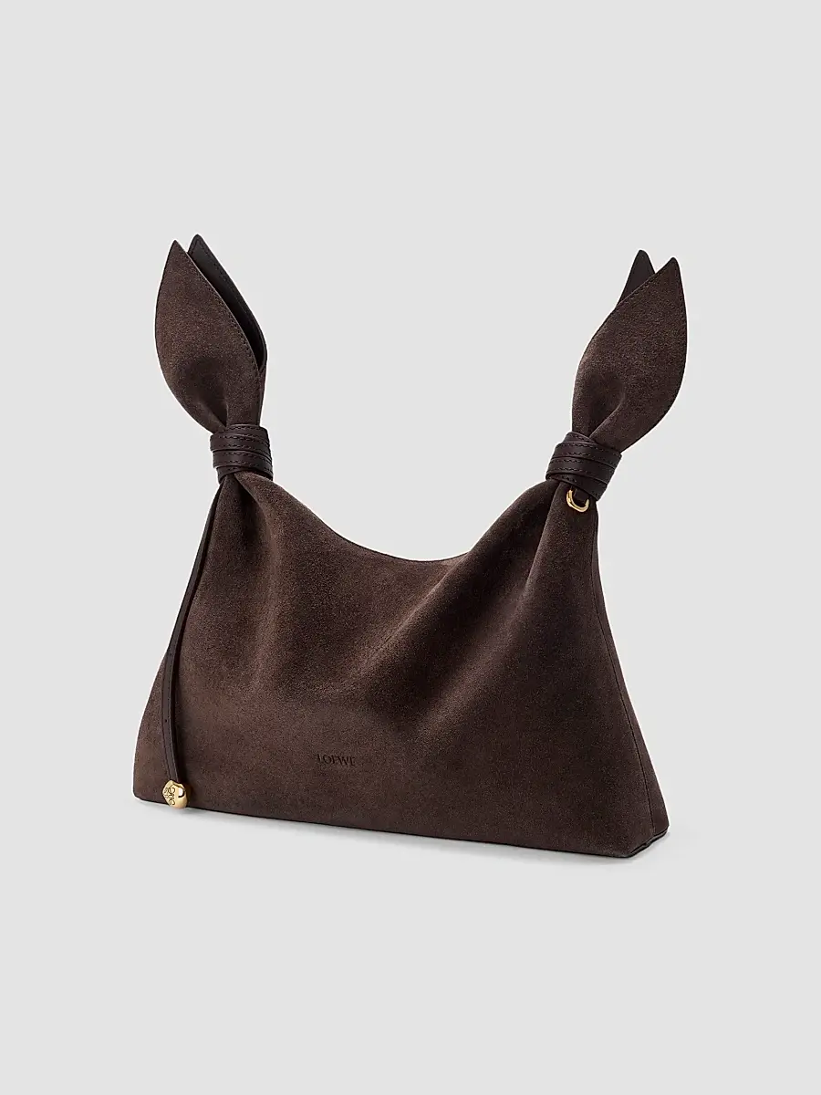 Loewe Women's Scarf Mini Suede Shoulder Bag | Thumbnail 8