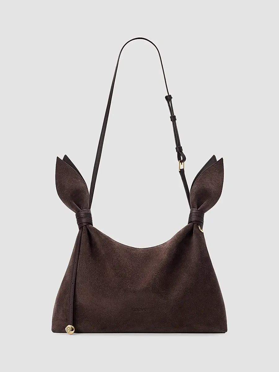 Loewe Women's Scarf Mini Suede Shoulder Bag | Thumbnail 10