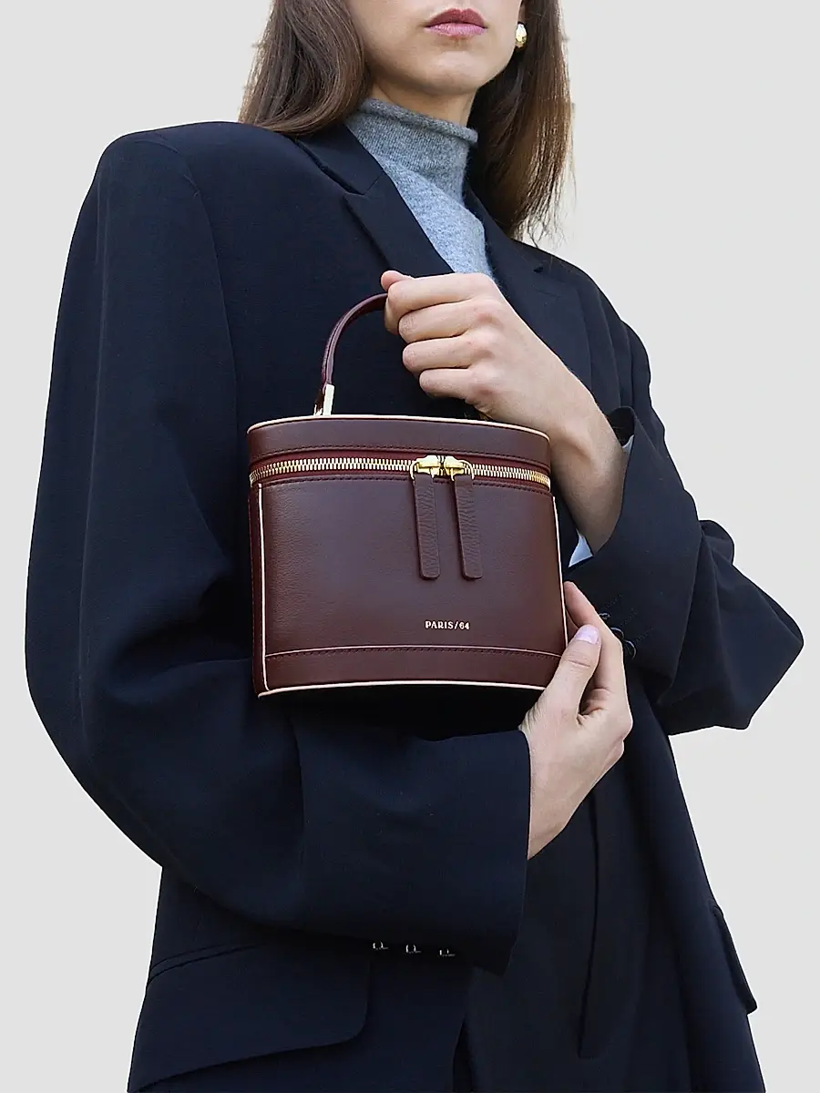 PARIS/64 Women's Prismatic Leather Top Handle Bag | Thumbnail 6 PARIS/64 Women's Prismatic Leather Top Handle Bag | Thumbnail 6