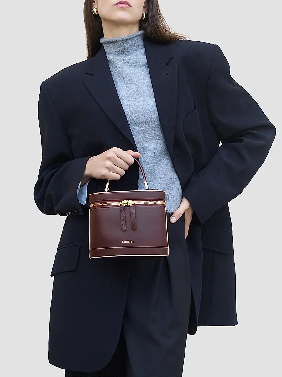 PARIS/64 Women's Prismatic Leather Top Handle Bag | Thumbnail 7 PARIS/64 Women's Prismatic Leather Top Handle Bag | Thumbnail 7