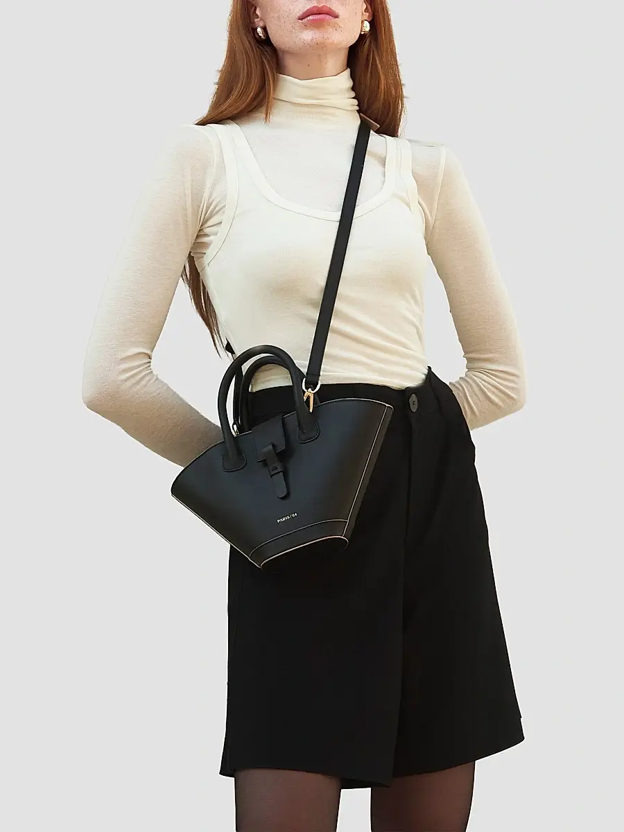 PARIS/64 Women's Lumière Mini Leather Top Handle Bag | Thumbnail 2