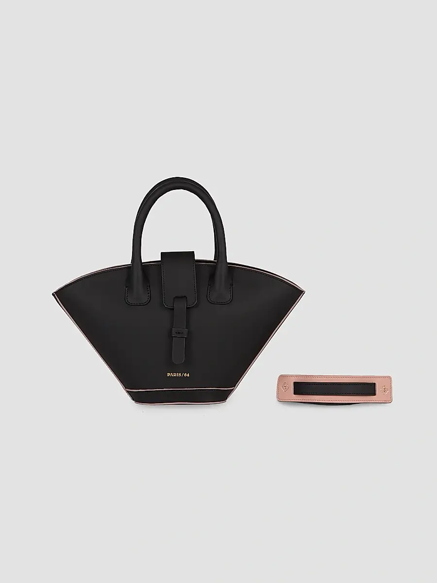 PARIS/64 Women's Lumière Mini Leather Top Handle Bag | Thumbnail 4