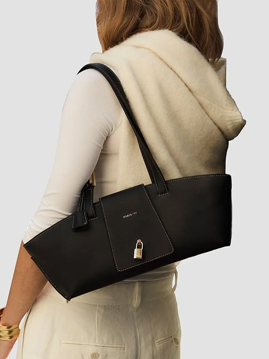PARIS/64 Women's Trocadéro Leather Shoulder Bag | Thumbnail 3