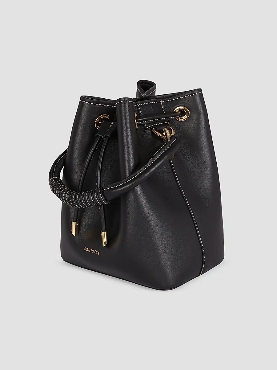PARIS/64 Women's Studio Leather Bucket Bag | Thumbnail 3 PARIS/64 Women's Studio Leather Bucket Bag | Thumbnail 3