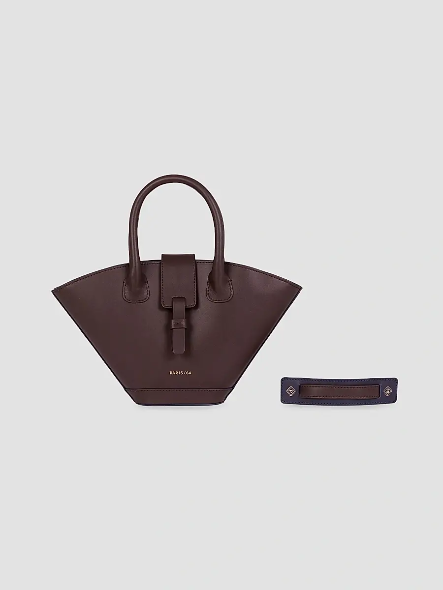 PARIS/64 Women's Lumière Mini Leather Top Handle Bag | Thumbnail 4 PARIS/64 Women's Lumière Mini Leather Top Handle Bag | Thumbnail 4