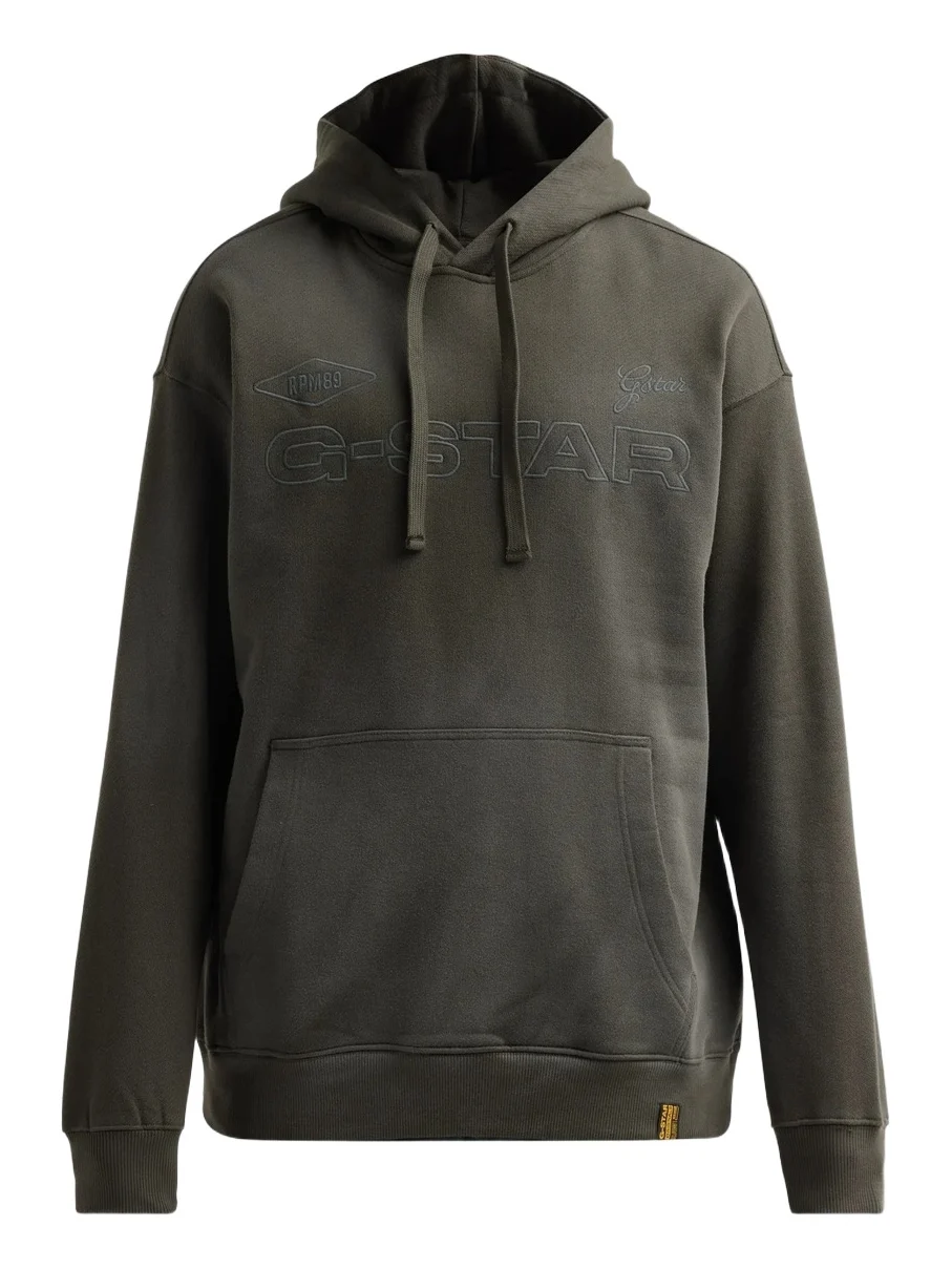 G-Star Men's Embro Sprayed Relaxed Hoodie