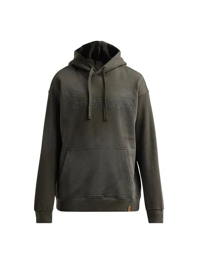 Men's Embro Sprayed Relaxed Hoodie
