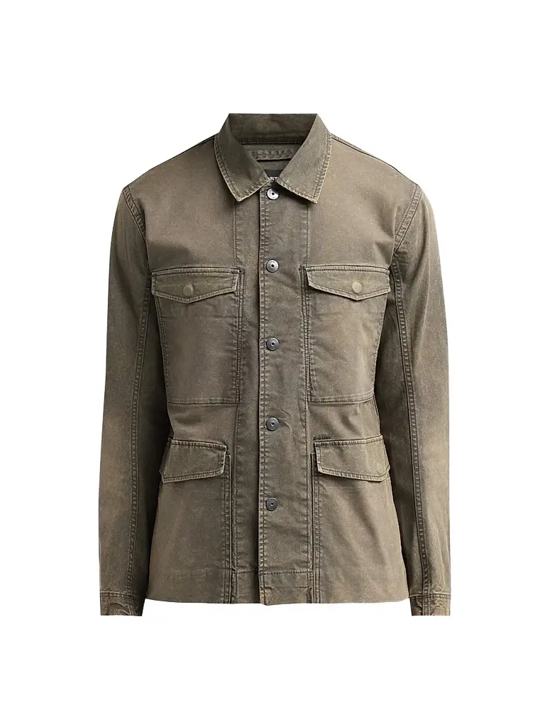 G-Star Men's 4-Pocket Cotton Twill Overshirt
