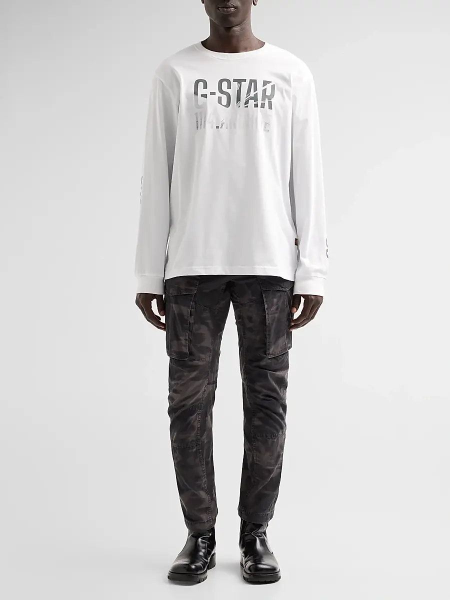 G-Star Men's Photo Print Relaxed Long-Sleeve T-Shirt | Thumbnail 2 G-Star Men's Photo Print Relaxed Long-Sleeve T-Shirt | Thumbnail 2