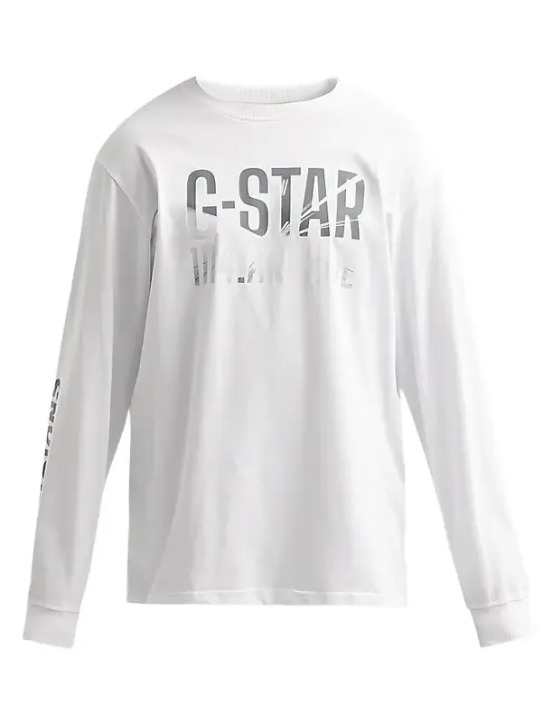Men's Photo Print Relaxed Long-Sleeve T-Shirt Men's Photo Print Relaxed Long-Sleeve T-Shirt