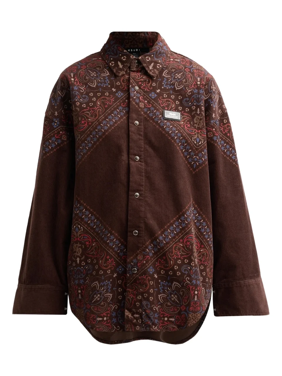 Ksubi Women's Astra Folk Bandana Shirt