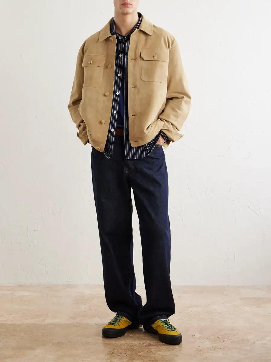 Polo Ralph Lauren Panelled Suede Jacket | Thumbnail 2 Polo Ralph Lauren Panelled Suede Jacket | Thumbnail 2