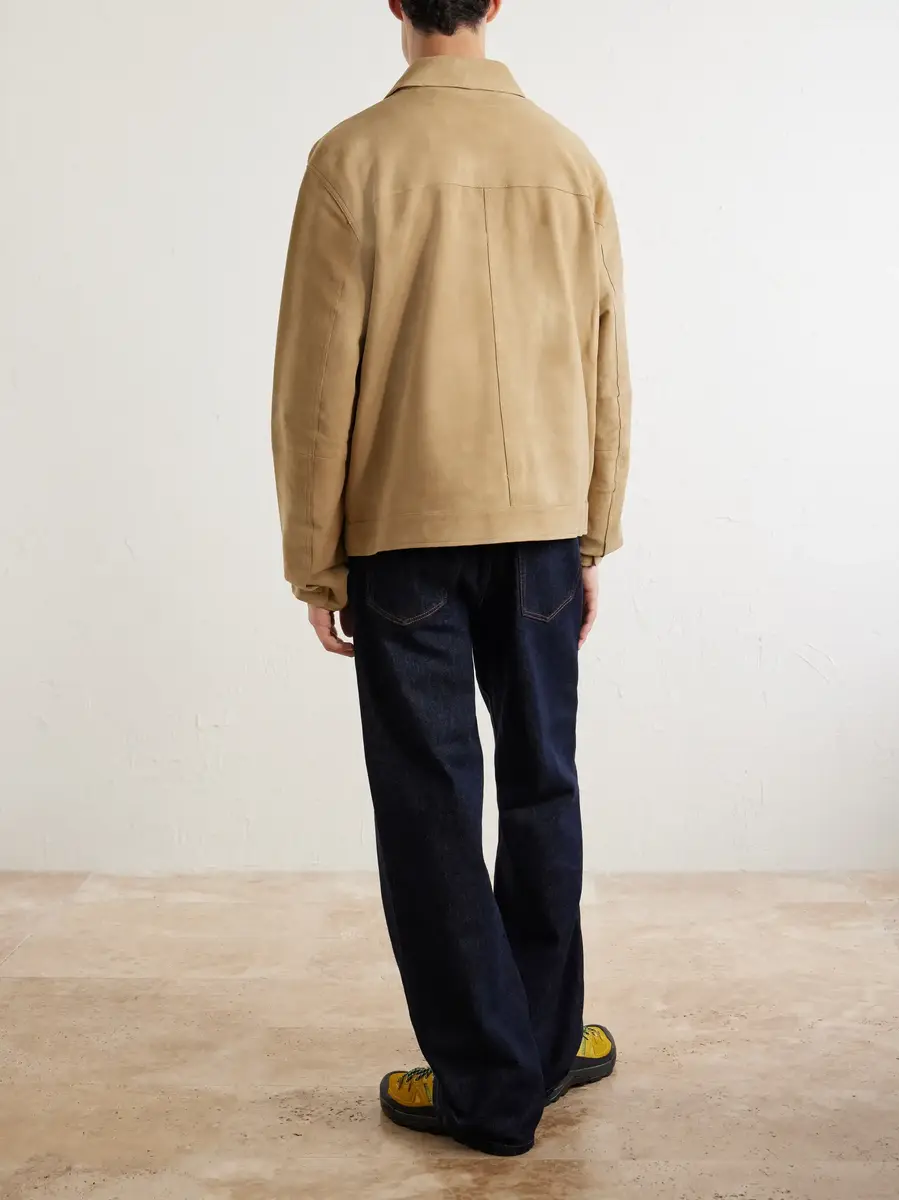 Polo Ralph Lauren Panelled Suede Jacket | Thumbnail 4 Polo Ralph Lauren Panelled Suede Jacket | Thumbnail 4
