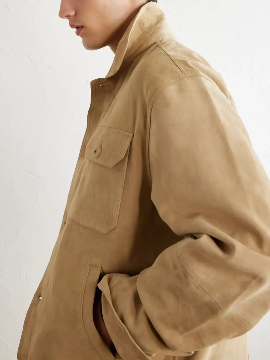 Polo Ralph Lauren Panelled Suede Jacket | Thumbnail 6 Polo Ralph Lauren Panelled Suede Jacket | Thumbnail 6
