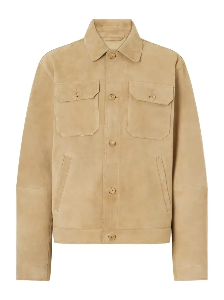 Polo Ralph Lauren Panelled Suede Jacket