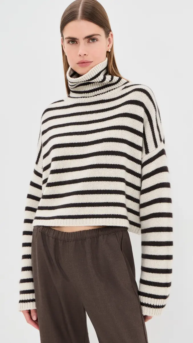 Lisa Yang Zerlina Striped Cashmere Sweater | Thumbnail 2 Lisa Yang Zerlina Striped Cashmere Sweater | Thumbnail 2