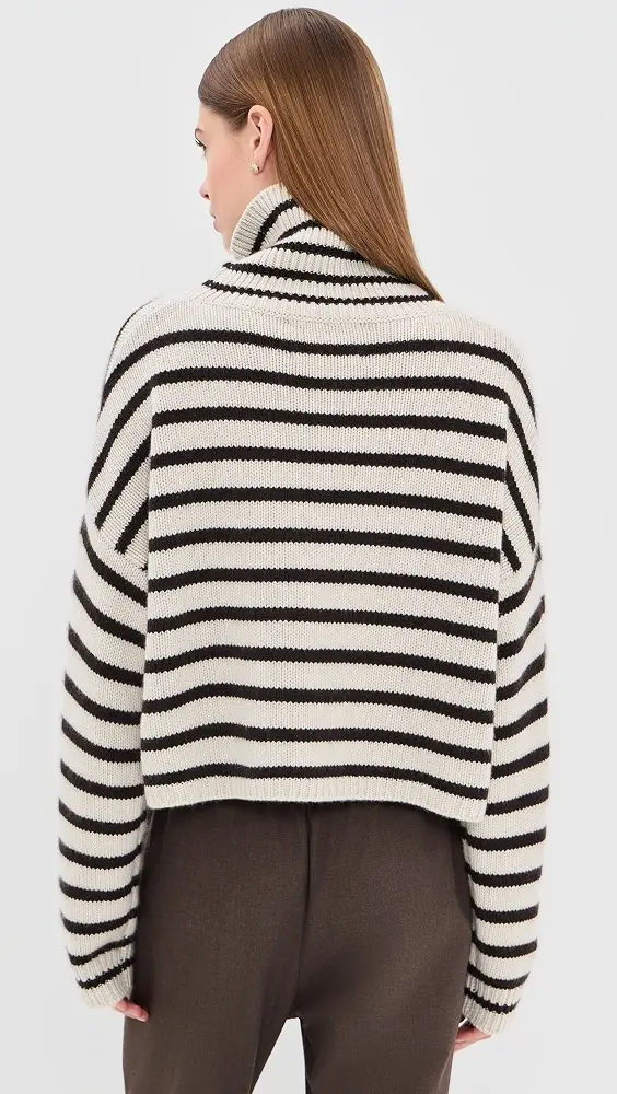 Lisa Yang Zerlina Striped Cashmere Sweater | Thumbnail 3 Lisa Yang Zerlina Striped Cashmere Sweater | Thumbnail 3