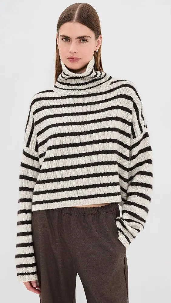 Lisa Yang Zerlina Striped Cashmere Sweater | Thumbnail 7 Lisa Yang Zerlina Striped Cashmere Sweater | Thumbnail 7