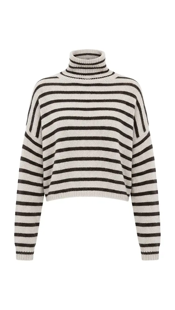 Lisa Yang Zerlina Striped Cashmere Sweater