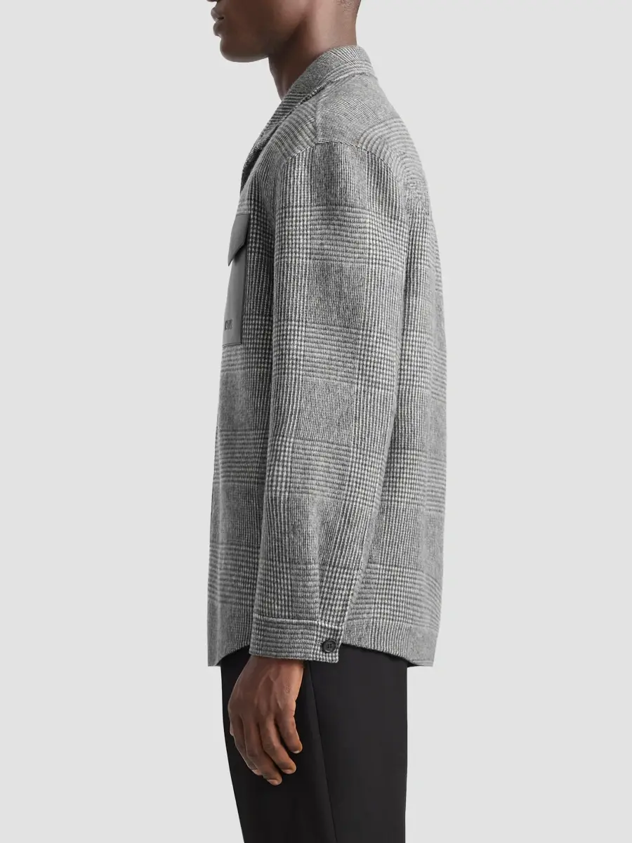 Mackage Men's Emmanuel Glen Check Double-Face Wool Shirt Jacket | Thumbnail 8 Mackage Men's Emmanuel Glen Check Double-Face Wool Shirt Jacket | Thumbnail 8