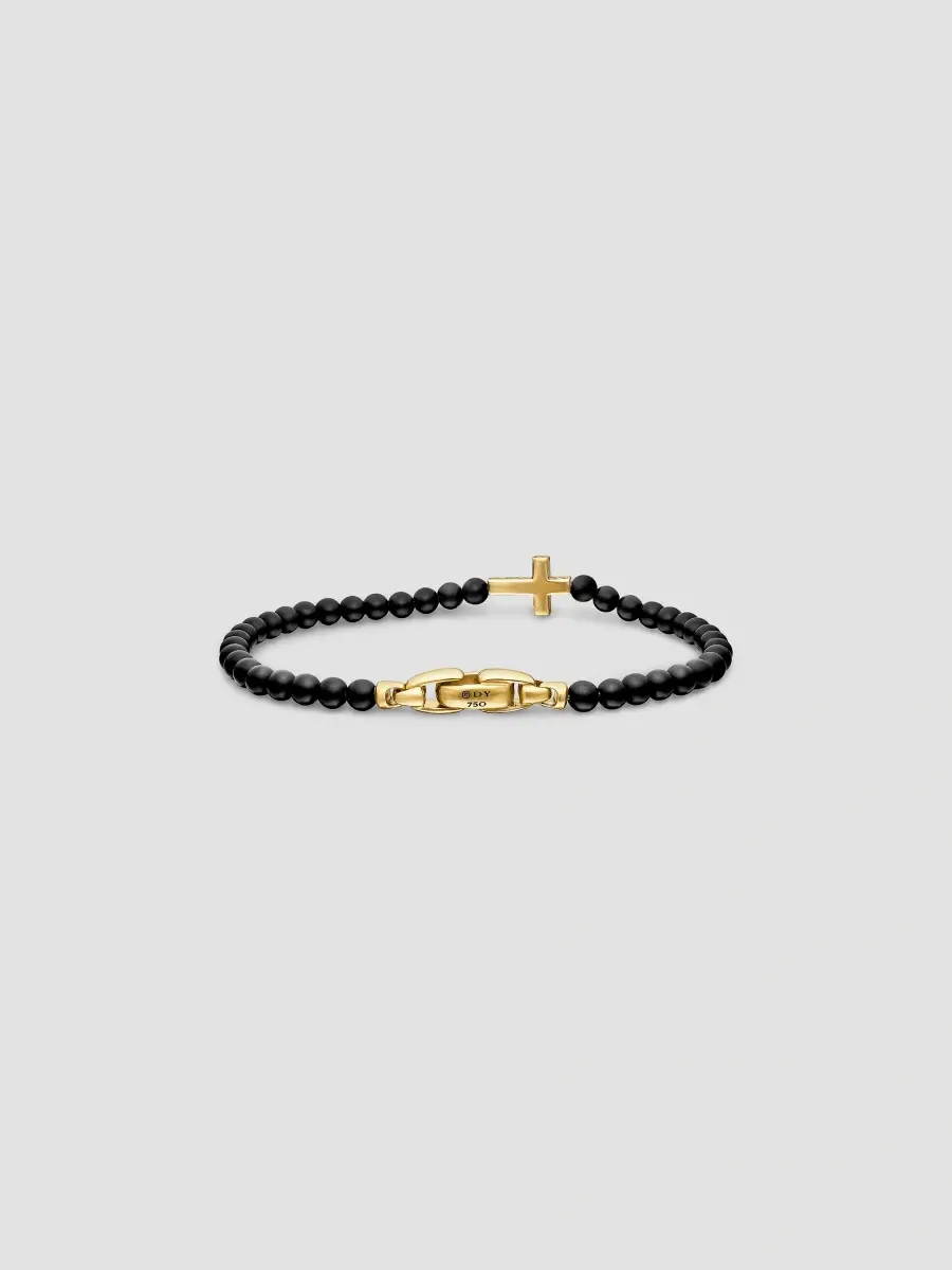 David Yurman Men's Spiritual Beads Cross Station Bracelet | Thumbnail 6 David Yurman Men's Spiritual Beads Cross Station Bracelet | Thumbnail 6