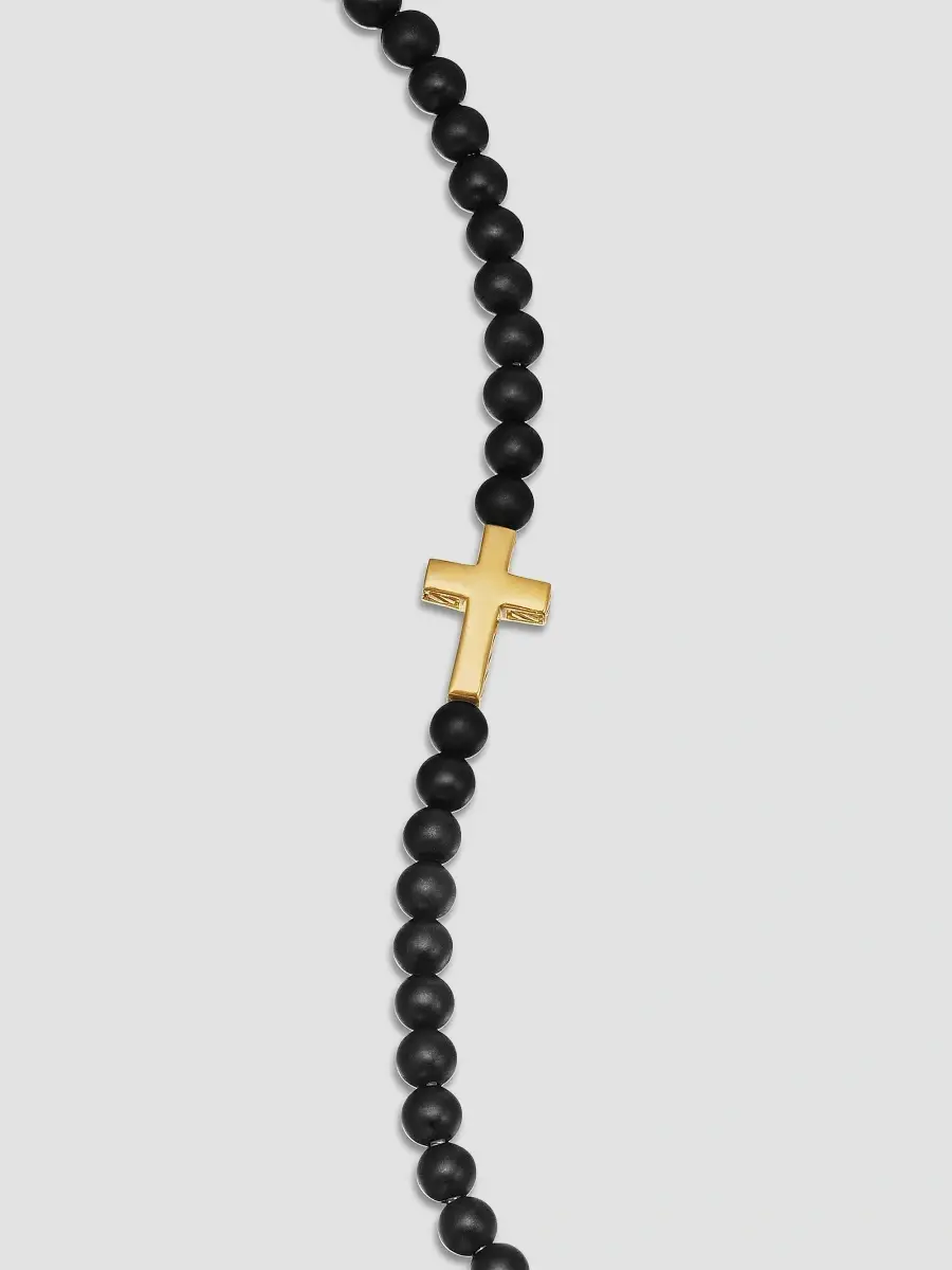 David Yurman Men's Spiritual Beads Cross Station Bracelet | Thumbnail 7 David Yurman Men's Spiritual Beads Cross Station Bracelet | Thumbnail 7