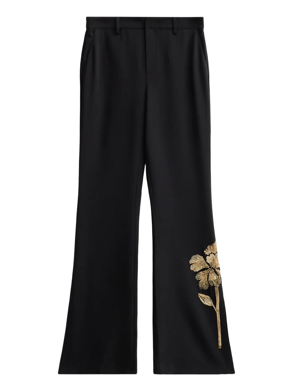 Women's Gilded Peony Jaxyn Embellished Flared Pants Women's Gilded Peony Jaxyn Embellished Flared Pants