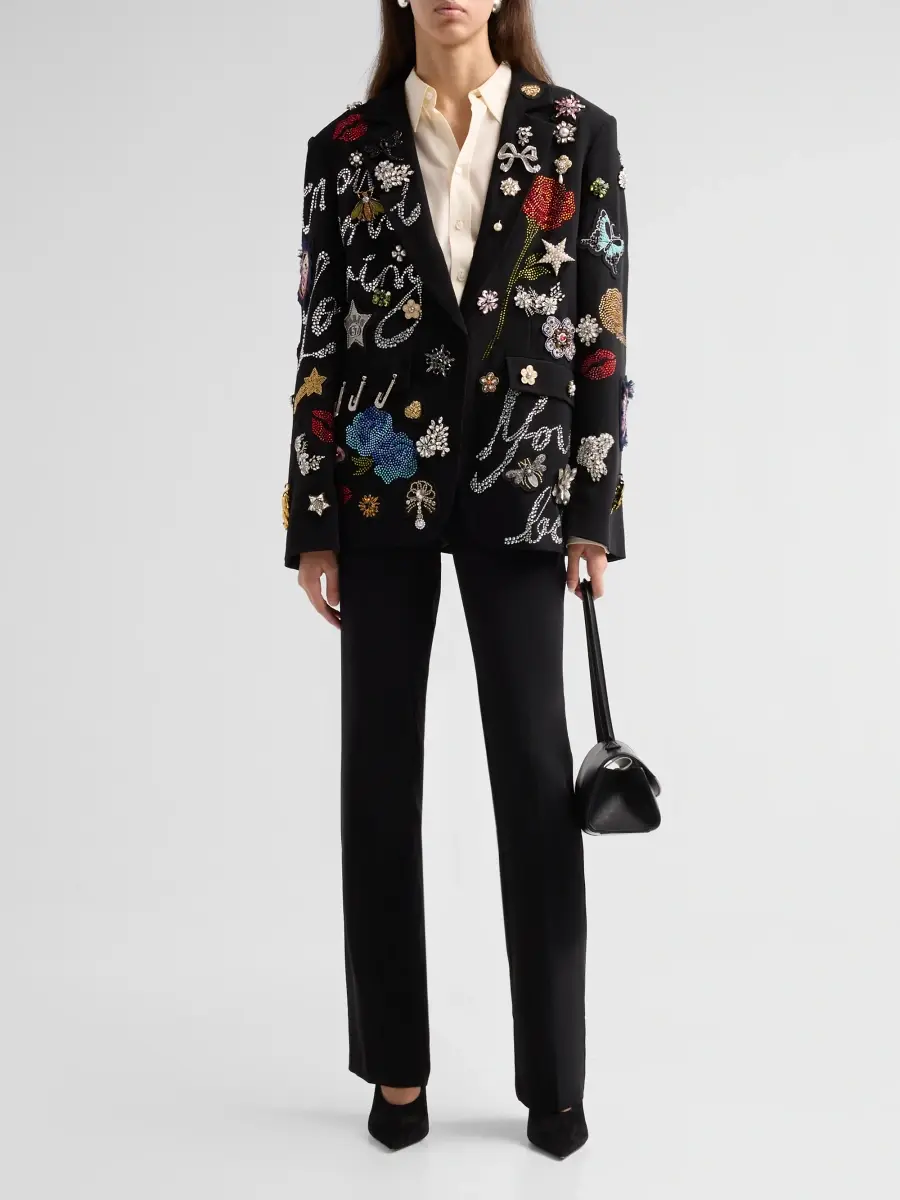 Cinq à Sept Women's Greatest Hits Kael Embellished Blazer | Thumbnail 2