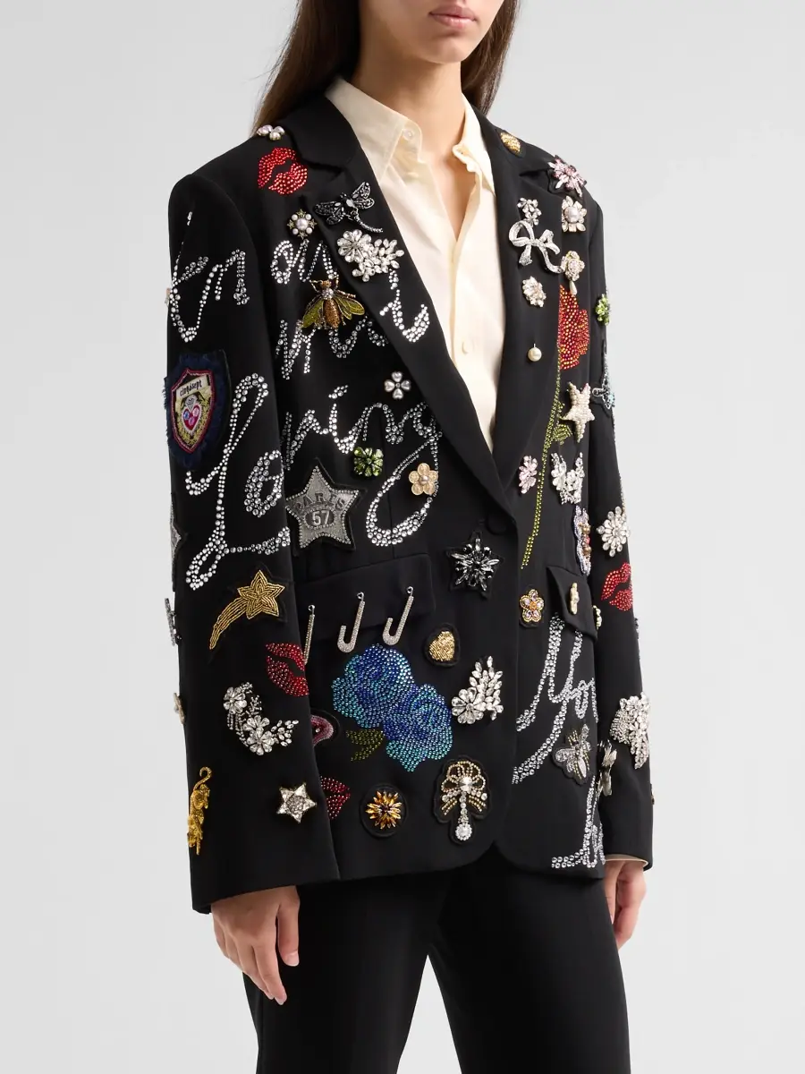 Cinq à Sept Women's Greatest Hits Kael Embellished Blazer | Thumbnail 4