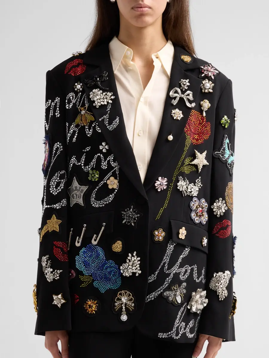 Cinq à Sept Women's Greatest Hits Kael Embellished Blazer | Thumbnail 5