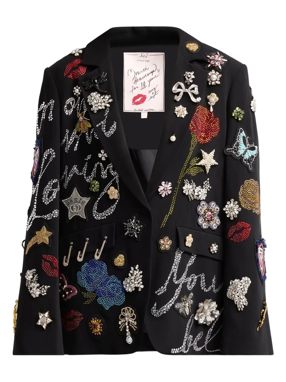 Women's Greatest Hits Kael Embellished Blazer Women's Greatest Hits Kael Embellished Blazer