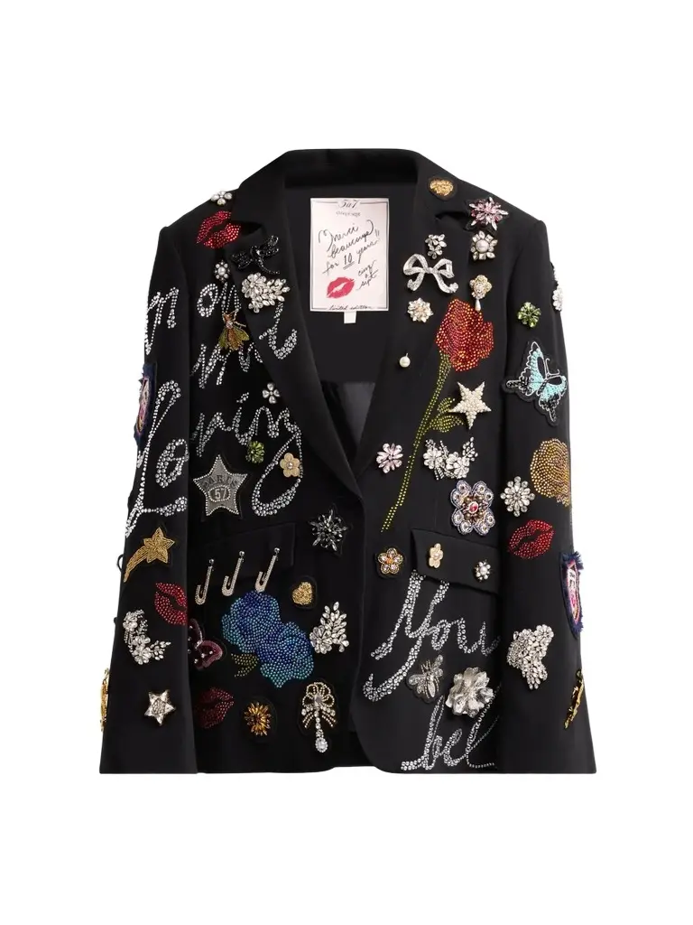 Women's Greatest Hits Kael Embellished Blazer Women's Greatest Hits Kael Embellished Blazer