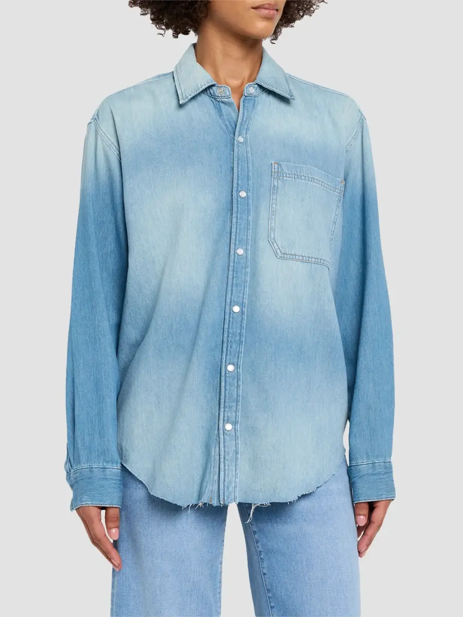 RE/DONE Women's Easy Denim Shirt | Thumbnail 4 RE/DONE Women's Easy Denim Shirt | Thumbnail 4