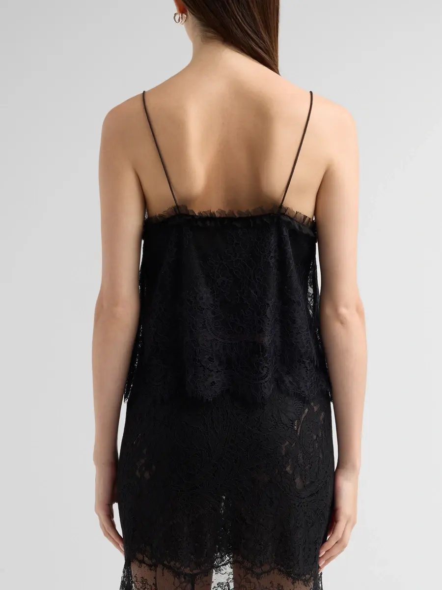LoveShackFancy Women's Ferni Lace Top | Thumbnail 3 LoveShackFancy Women's Ferni Lace Top | Thumbnail 3