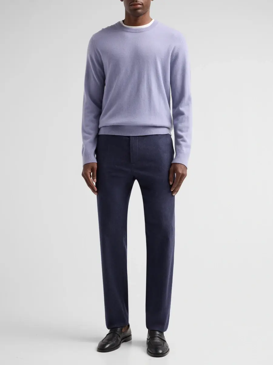 Vince Men's Owen Wool Twill Trousers | Thumbnail 2 Vince Men's Owen Wool Twill Trousers | Thumbnail 2