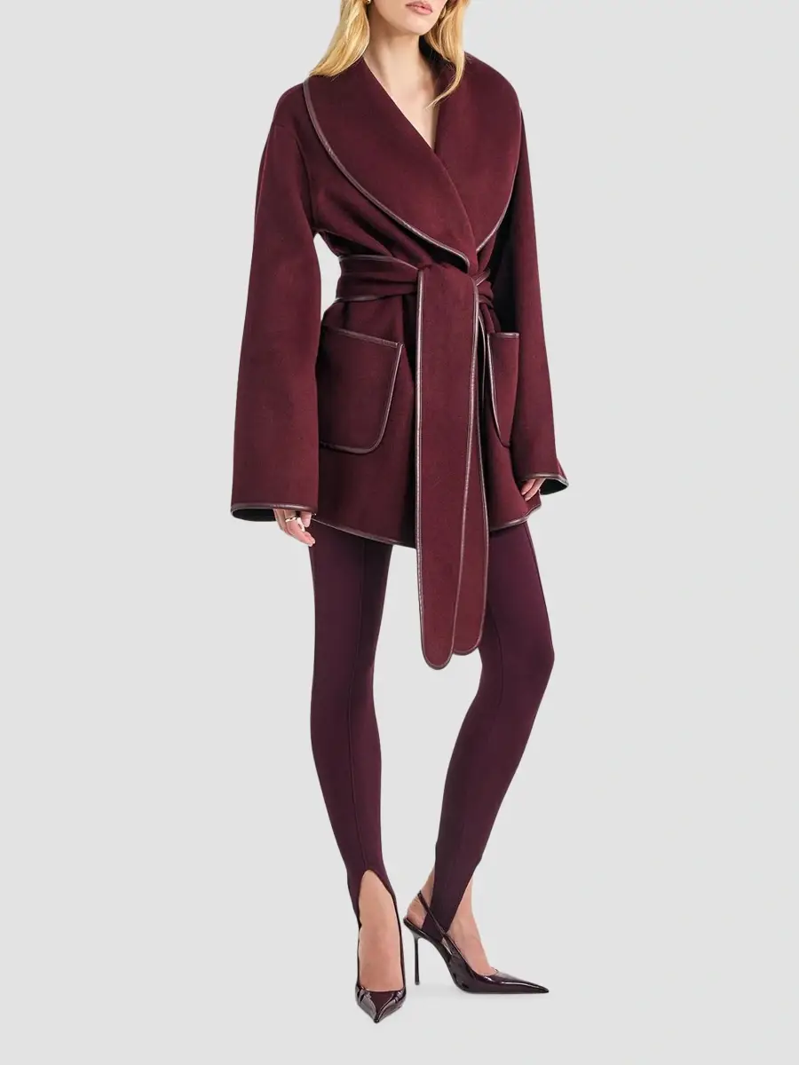 SEROYA Women's Dulcetta Wool-Blend Coat | Thumbnail 6 SEROYA Women's Dulcetta Wool-Blend Coat | Thumbnail 6