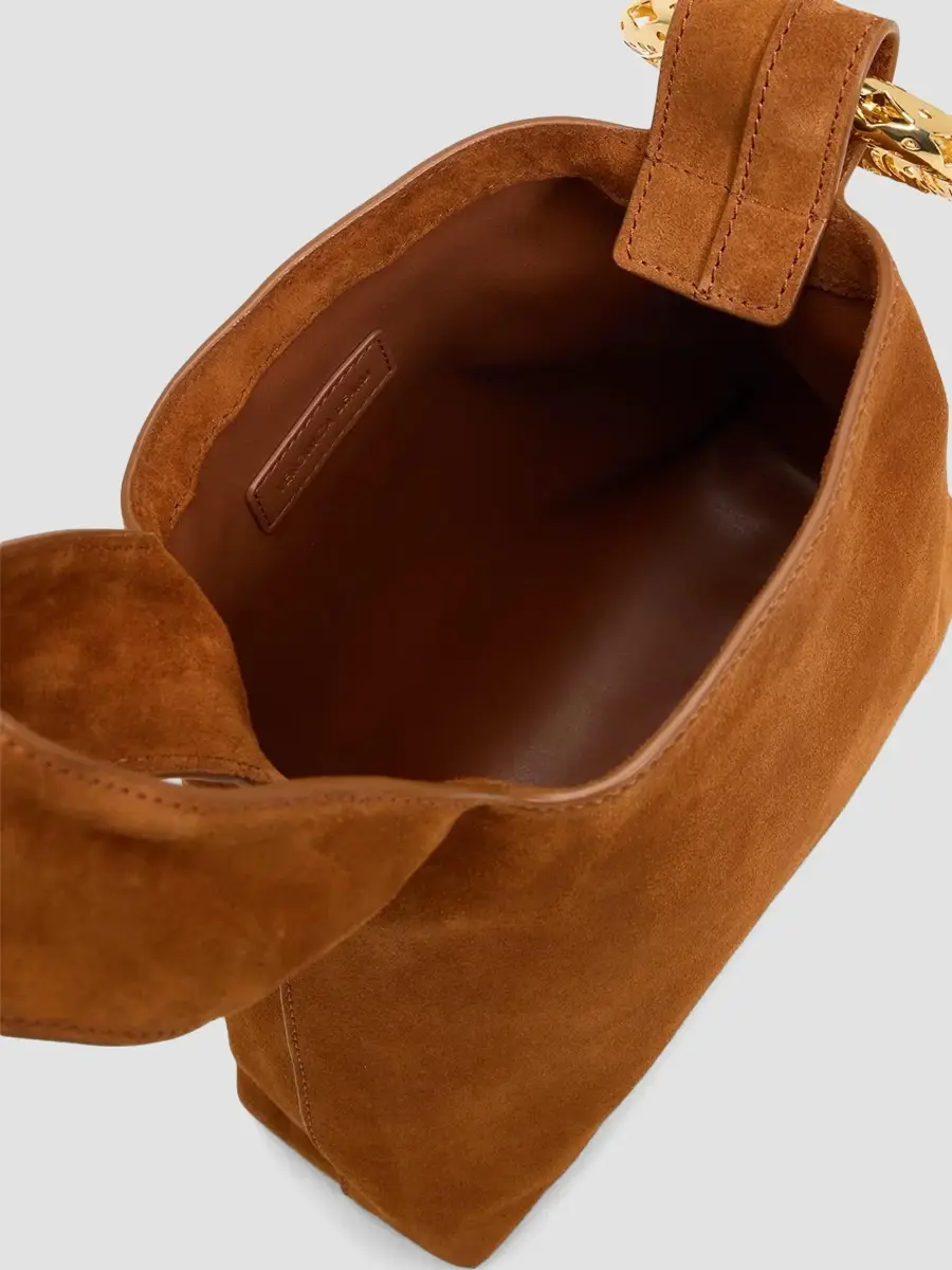 Veronica Beard Women's Swing Suede Clutch | Thumbnail 4