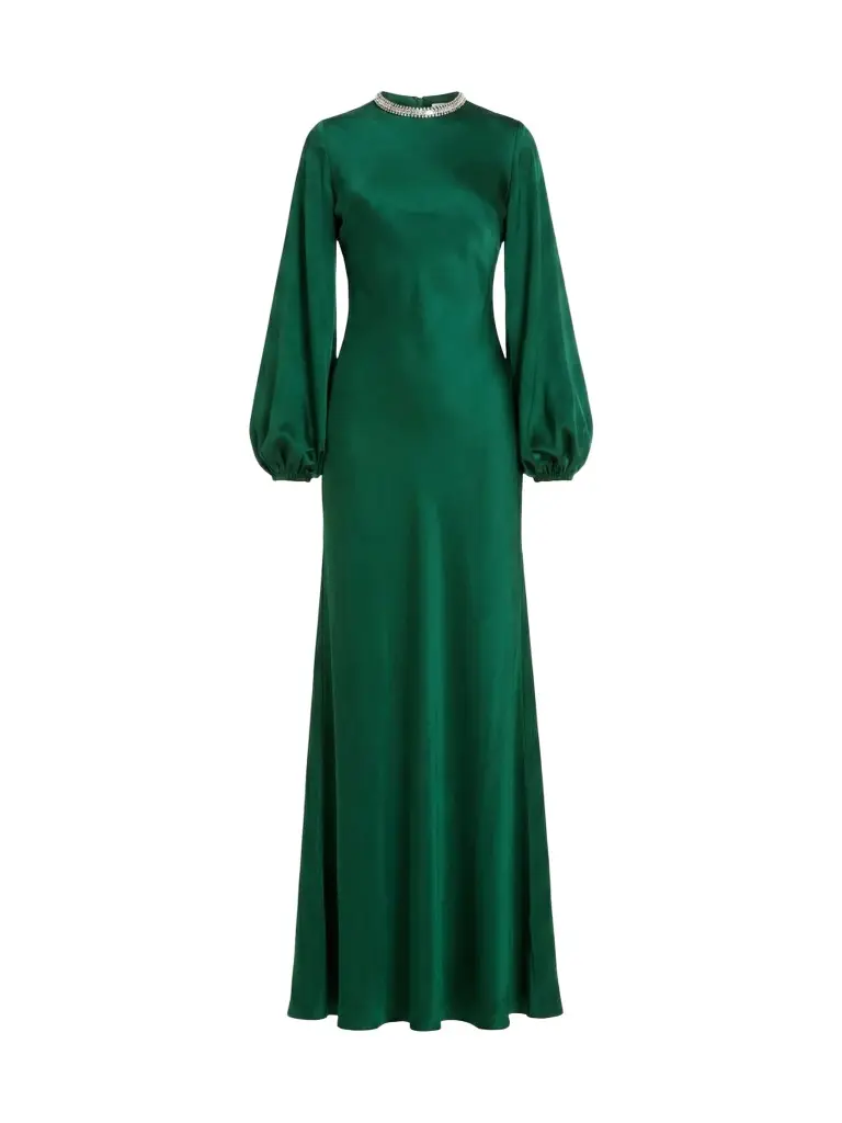 Women's Ieena Satin Sheath Gown Women's Ieena Satin Sheath Gown