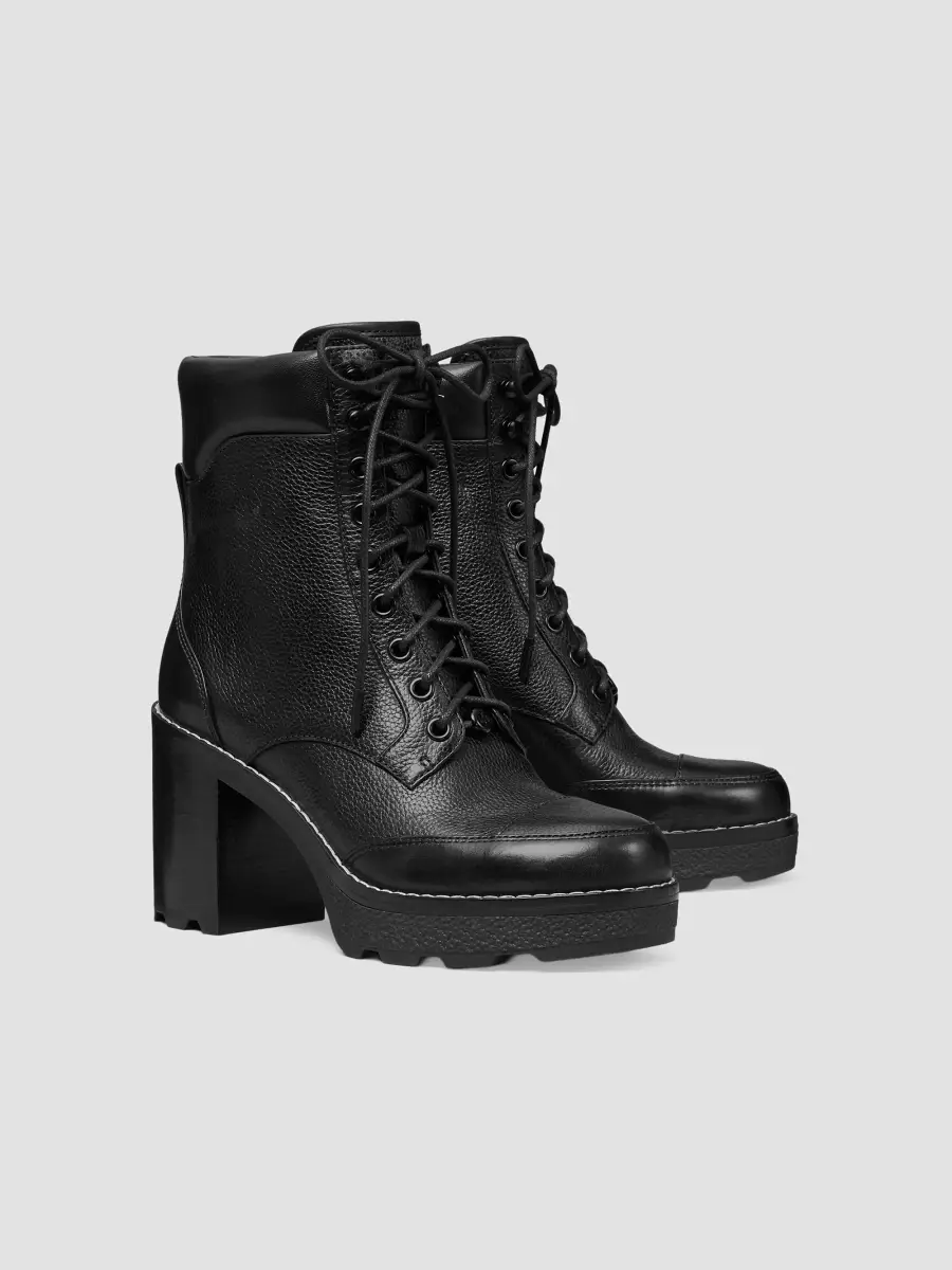 Tory Burch Women's Romy 90MM Leather Boots | Thumbnail 3