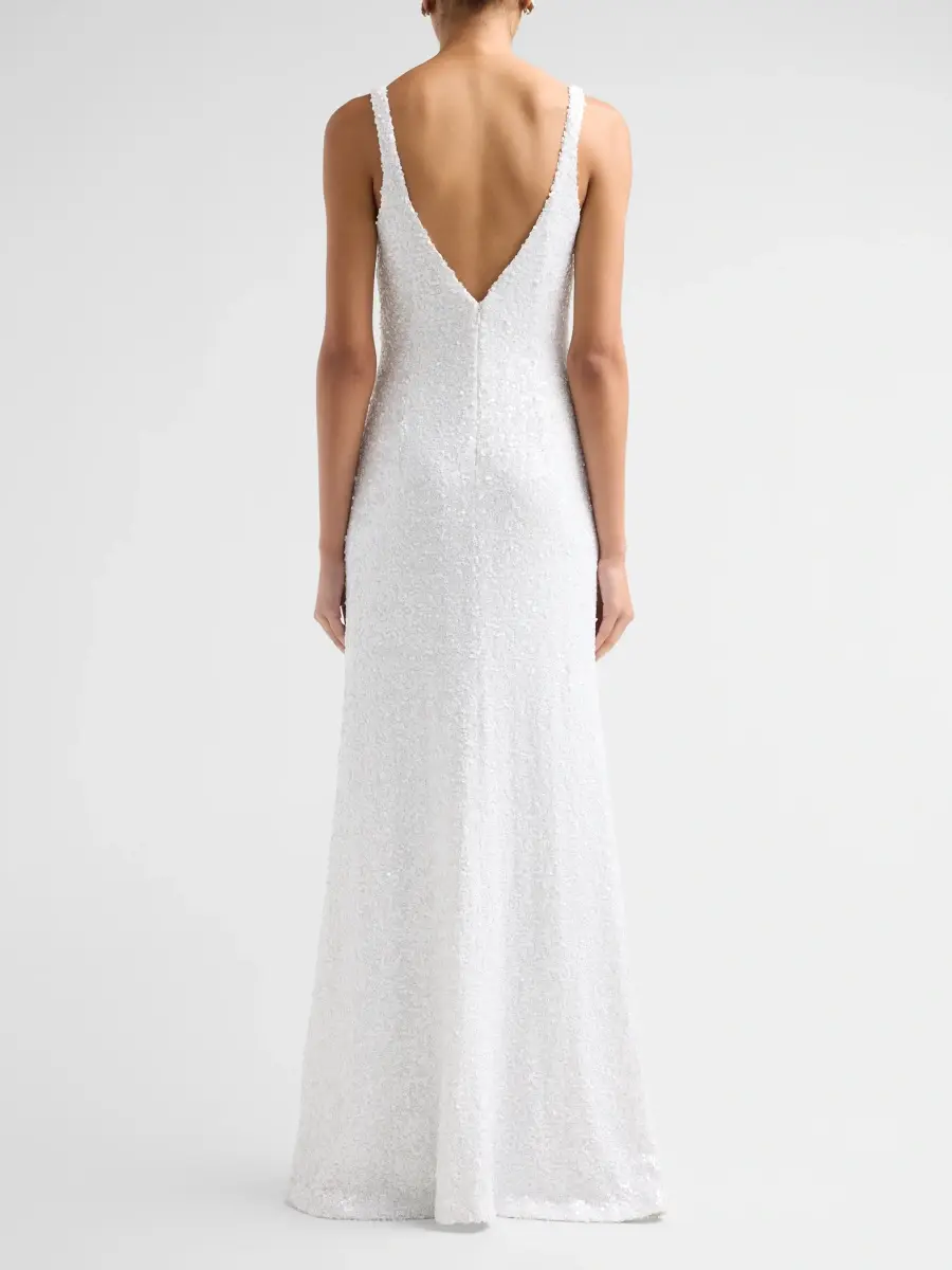 Ramy Brook Women's Sequined A-Line Gown | Thumbnail 3 Ramy Brook Women's Sequined A-Line Gown | Thumbnail 3