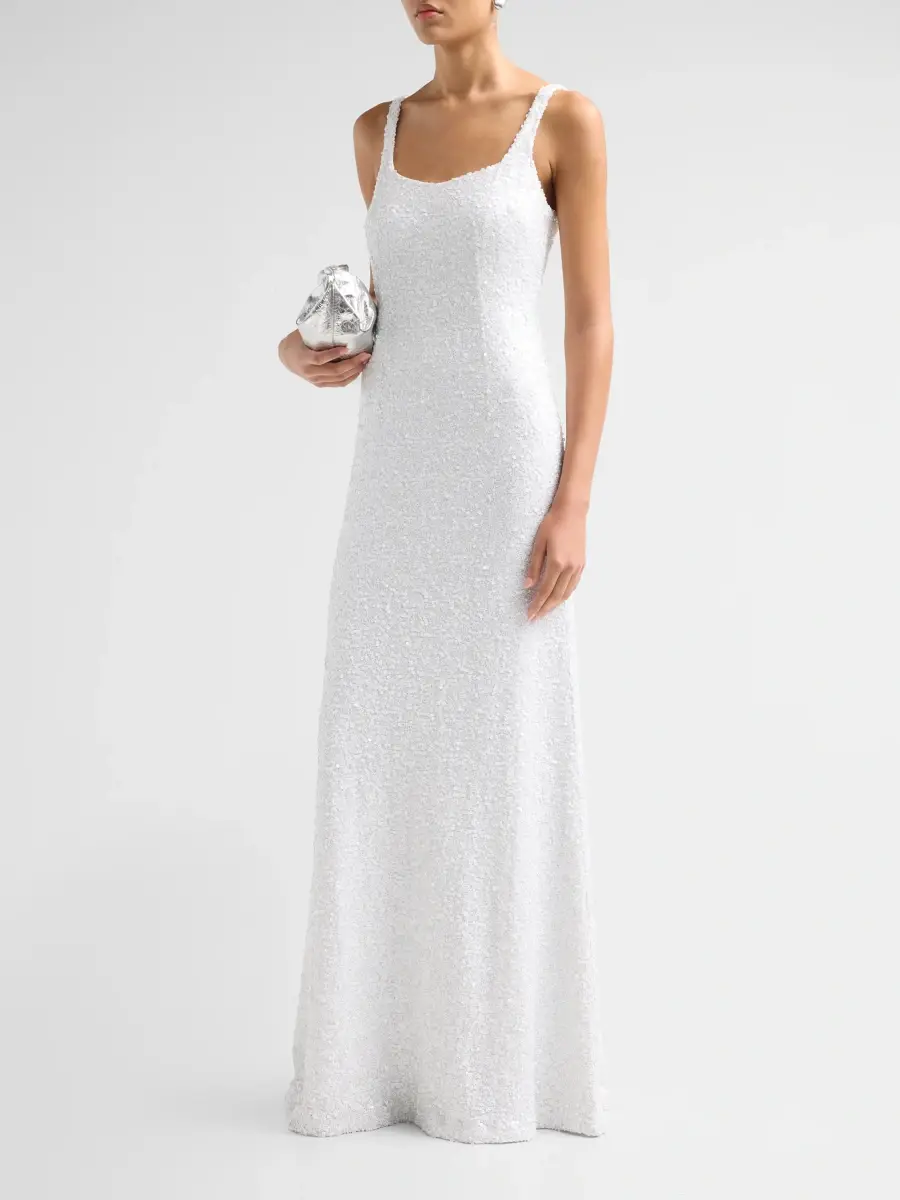 Ramy Brook Women's Sequined A-Line Gown | Thumbnail 4 Ramy Brook Women's Sequined A-Line Gown | Thumbnail 4
