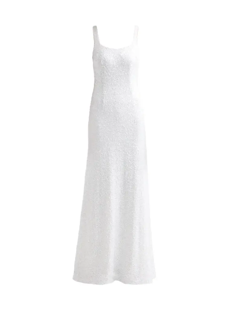 Women's Sequined A-Line Gown Women's Sequined A-Line Gown