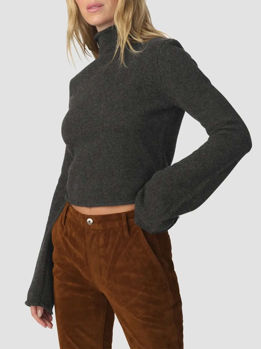 Joe's Jeans Women's Jane Roll-Neck Bell-Sleeve Sweater | Thumbnail 7 Joe's Jeans Women's Jane Roll-Neck Bell-Sleeve Sweater | Thumbnail 7