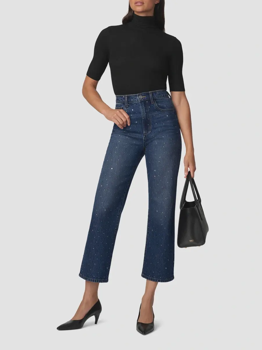 Joe's Jeans Women's The Margot Stoned Cropped Jeans | Thumbnail 2 Joe's Jeans Women's The Margot Stoned Cropped Jeans | Thumbnail 2