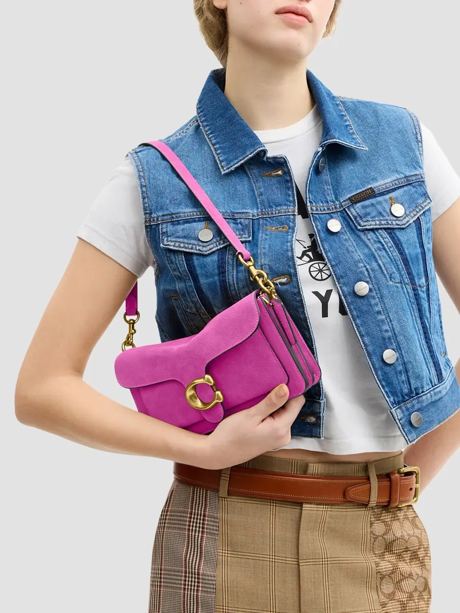 Coach Women's Tabby 26 Suede Shoulder Bag | Thumbnail 3 Coach Women's Tabby 26 Suede Shoulder Bag | Thumbnail 3