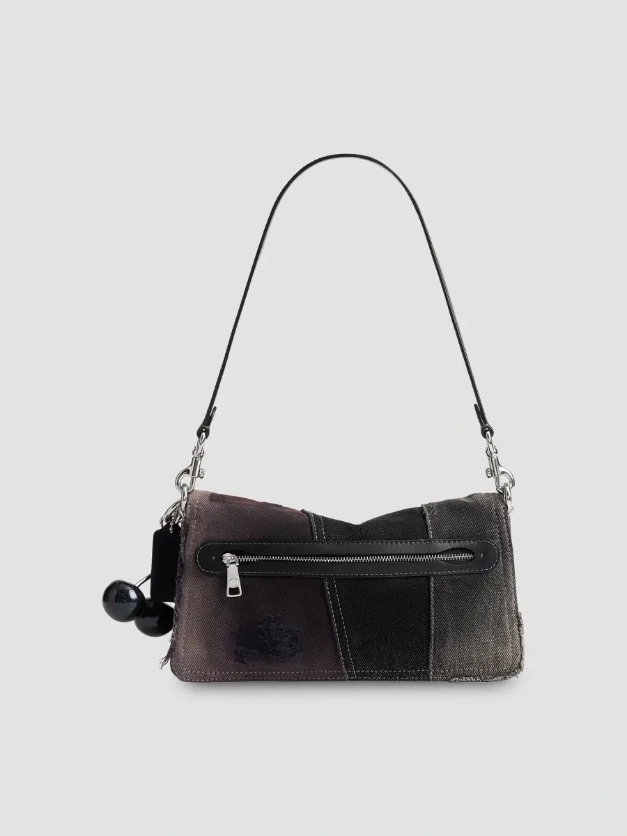 Coach Women's Tabby Patchwork Denim Shoulder Bag | Thumbnail 4