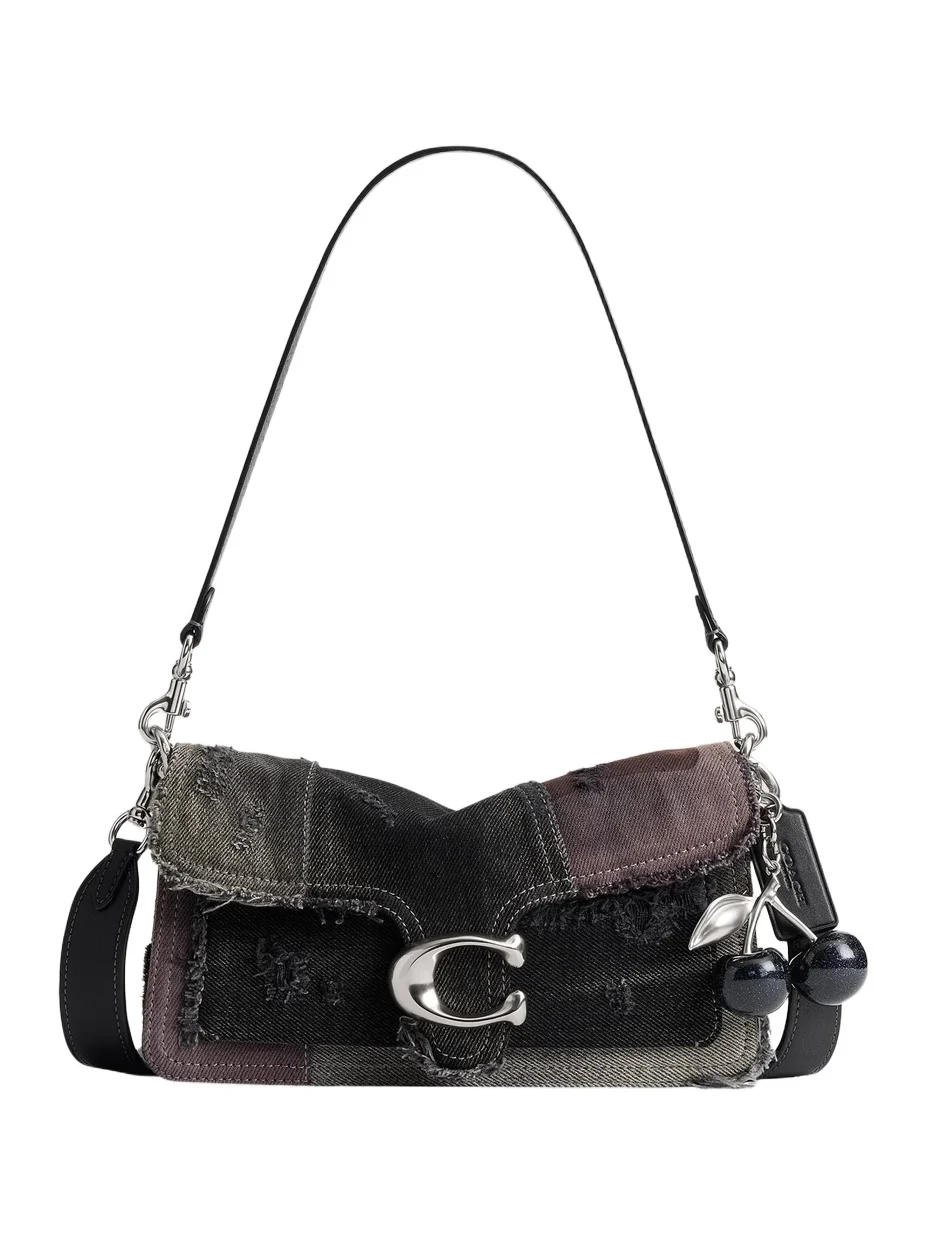 Coach Women's Tabby Patchwork Denim Shoulder Bag