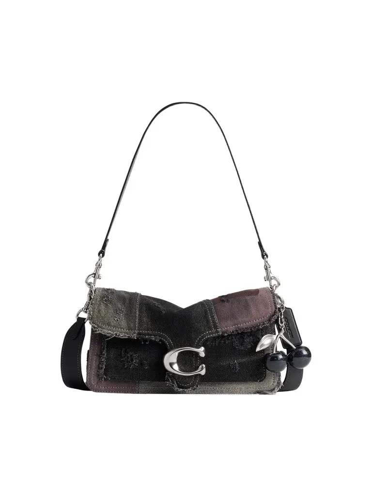 Women's Tabby Patchwork Denim Shoulder Bag Women's Tabby Patchwork Denim Shoulder Bag