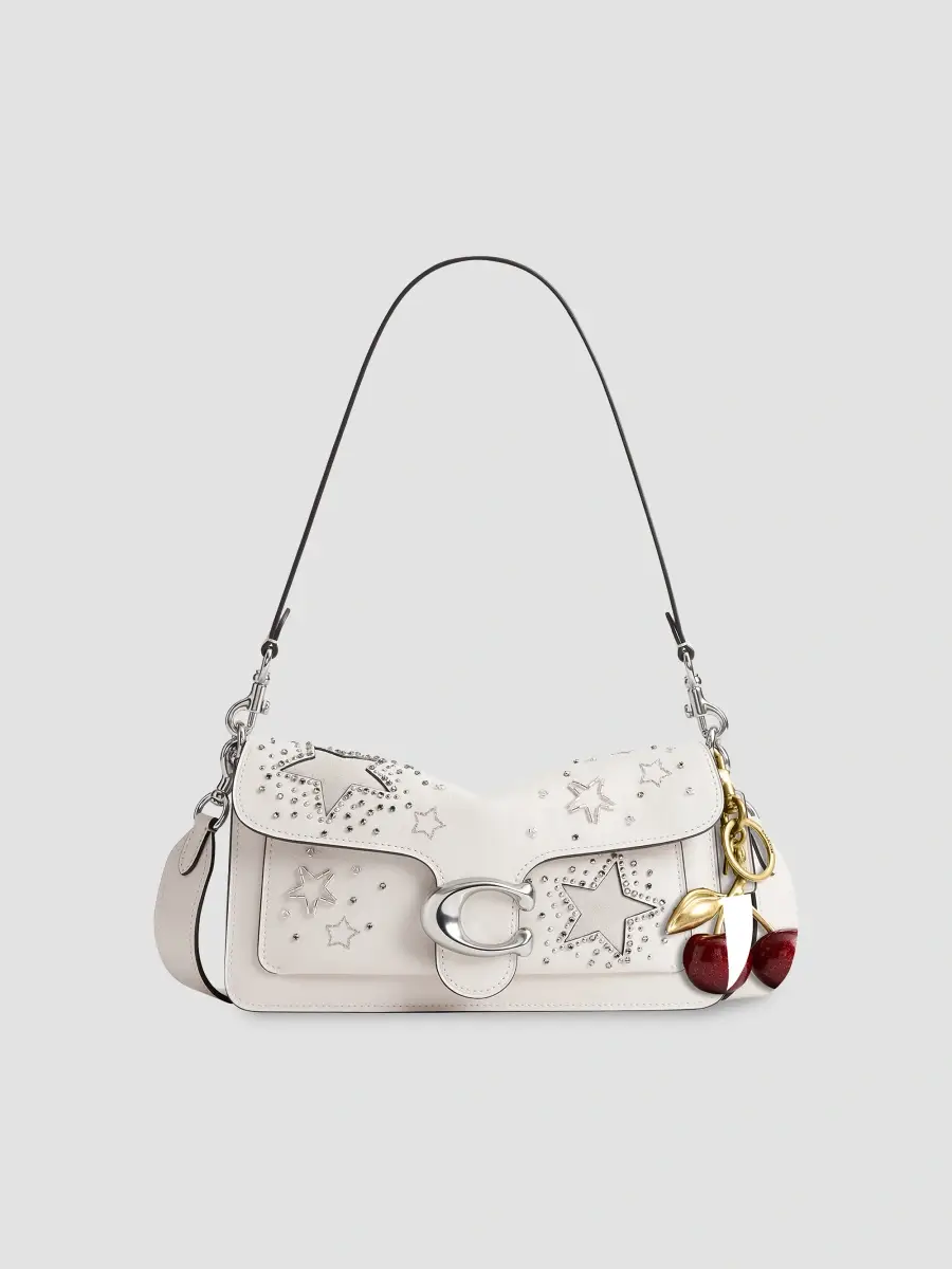 Coach Women's Tabby 26 Celestial Embroidered Leather Shoulder Bag | Thumbnail 10